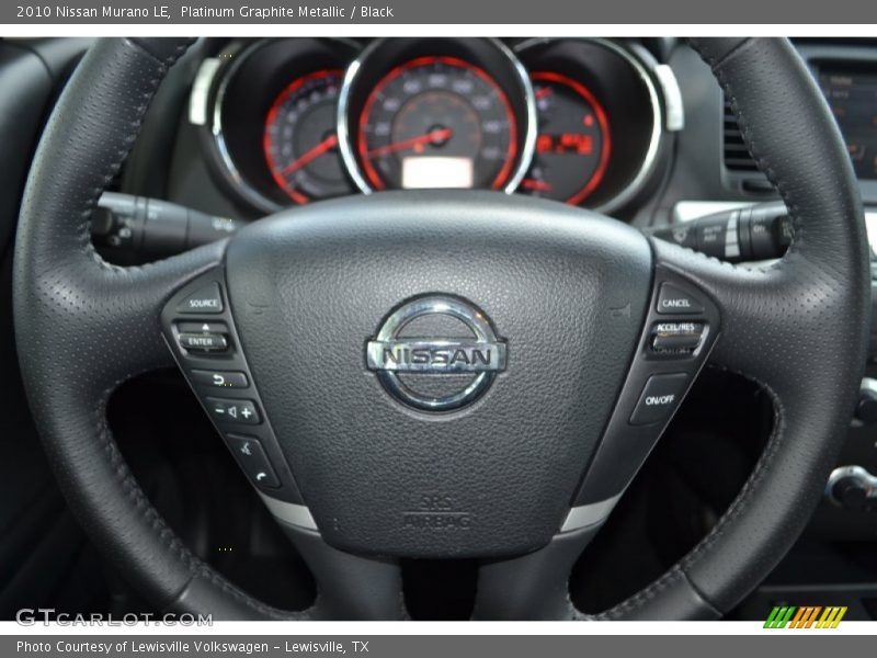 Platinum Graphite Metallic / Black 2010 Nissan Murano LE