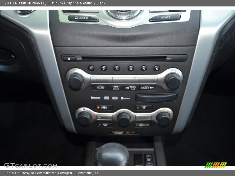 Platinum Graphite Metallic / Black 2010 Nissan Murano LE