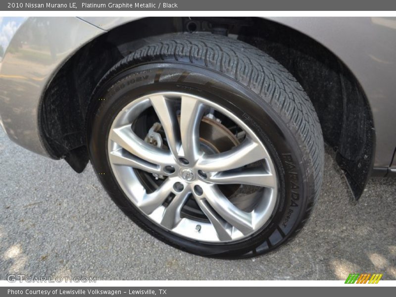 Platinum Graphite Metallic / Black 2010 Nissan Murano LE