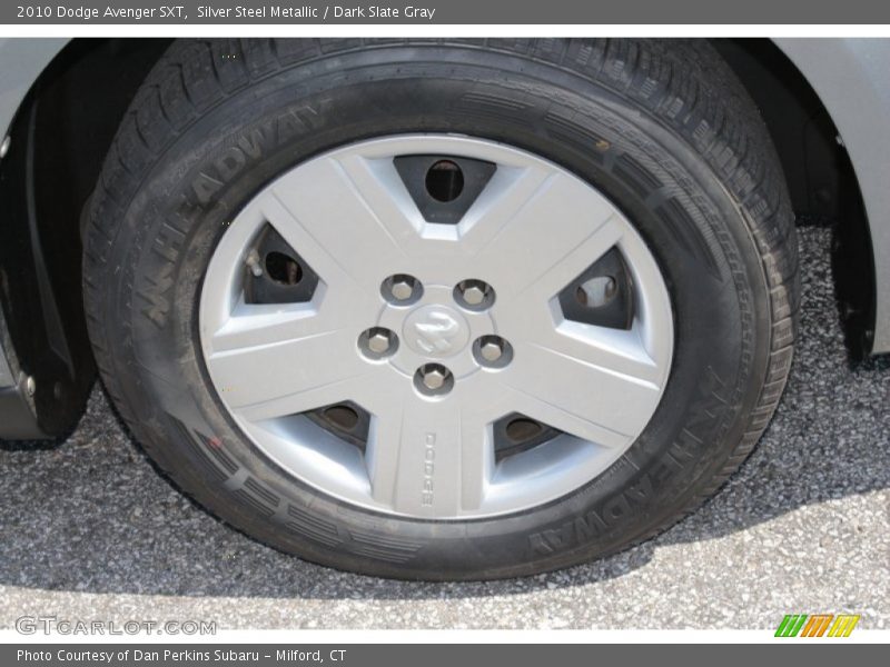 Silver Steel Metallic / Dark Slate Gray 2010 Dodge Avenger SXT