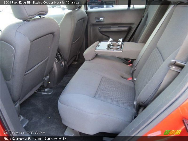 Blazing Copper Metallic / Charcoal 2008 Ford Edge SE
