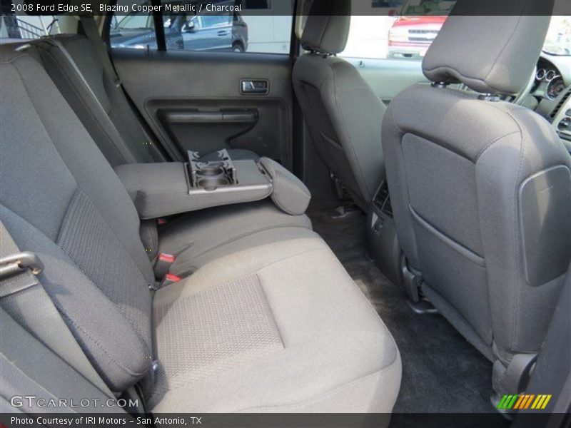 Blazing Copper Metallic / Charcoal 2008 Ford Edge SE