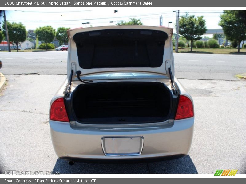 Sandstone Metallic / Cocoa/Cashmere Beige 2008 Chevrolet Malibu Hybrid Sedan