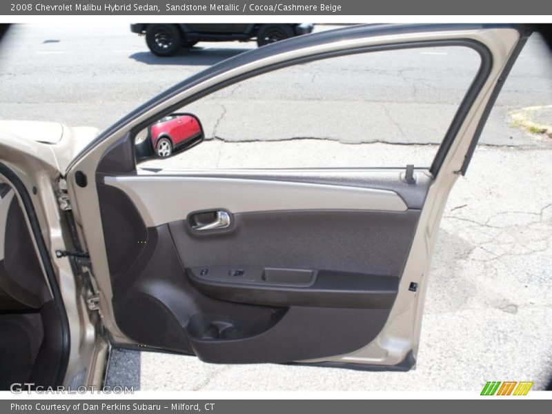 Sandstone Metallic / Cocoa/Cashmere Beige 2008 Chevrolet Malibu Hybrid Sedan