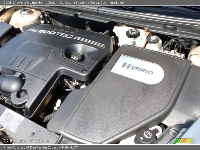 Sandstone Metallic / Cocoa/Cashmere Beige 2008 Chevrolet Malibu Hybrid Sedan