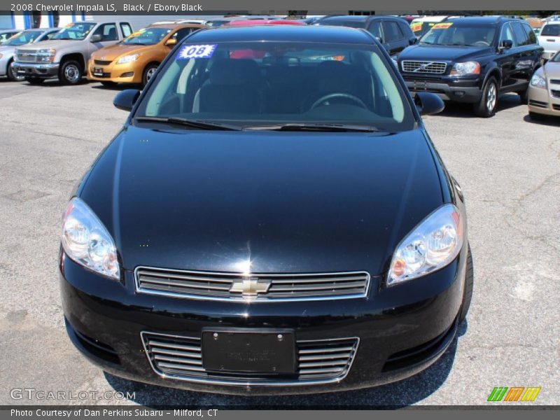 Black / Ebony Black 2008 Chevrolet Impala LS