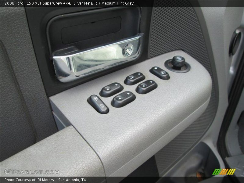 Silver Metallic / Medium Flint Grey 2008 Ford F150 XLT SuperCrew 4x4