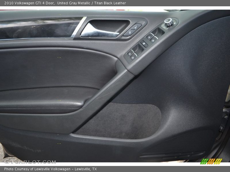 United Gray Metallic / Titan Black Leather 2010 Volkswagen GTI 4 Door