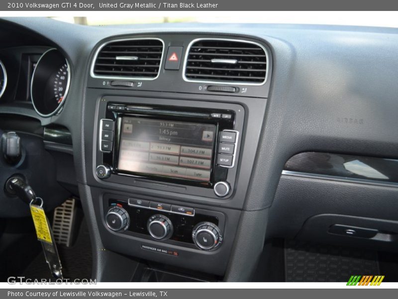 United Gray Metallic / Titan Black Leather 2010 Volkswagen GTI 4 Door