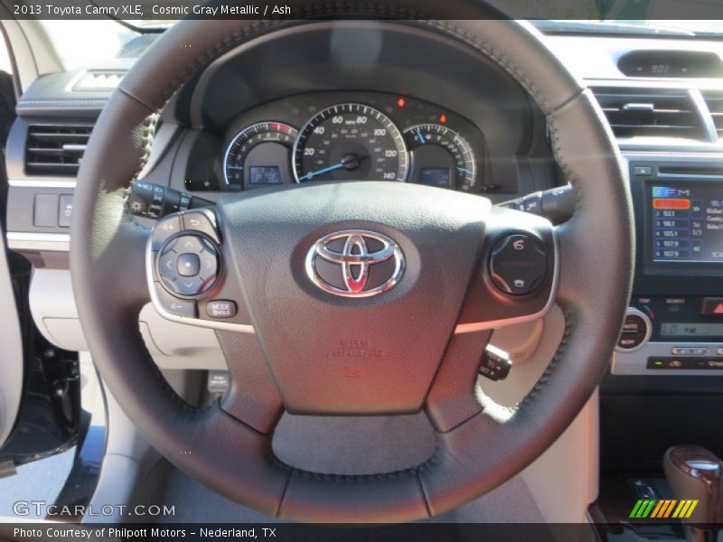 Cosmic Gray Metallic / Ash 2013 Toyota Camry XLE