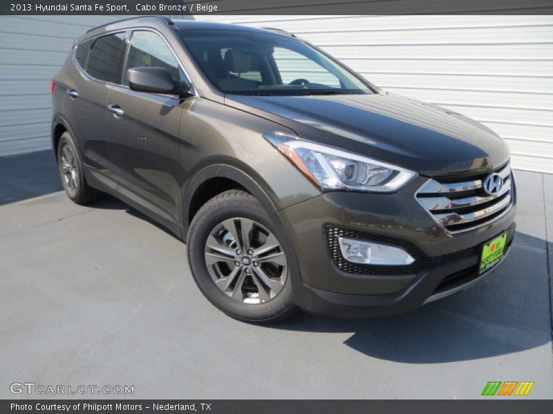 Cabo Bronze / Beige 2013 Hyundai Santa Fe Sport