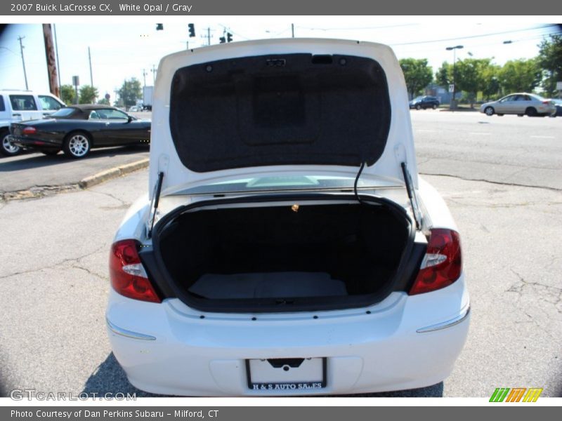 White Opal / Gray 2007 Buick LaCrosse CX