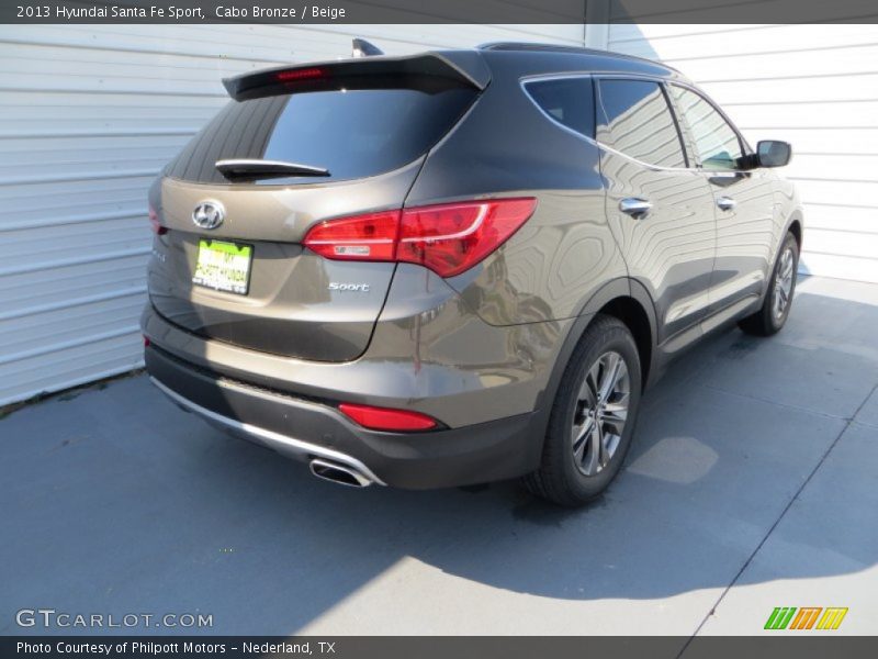 Cabo Bronze / Beige 2013 Hyundai Santa Fe Sport