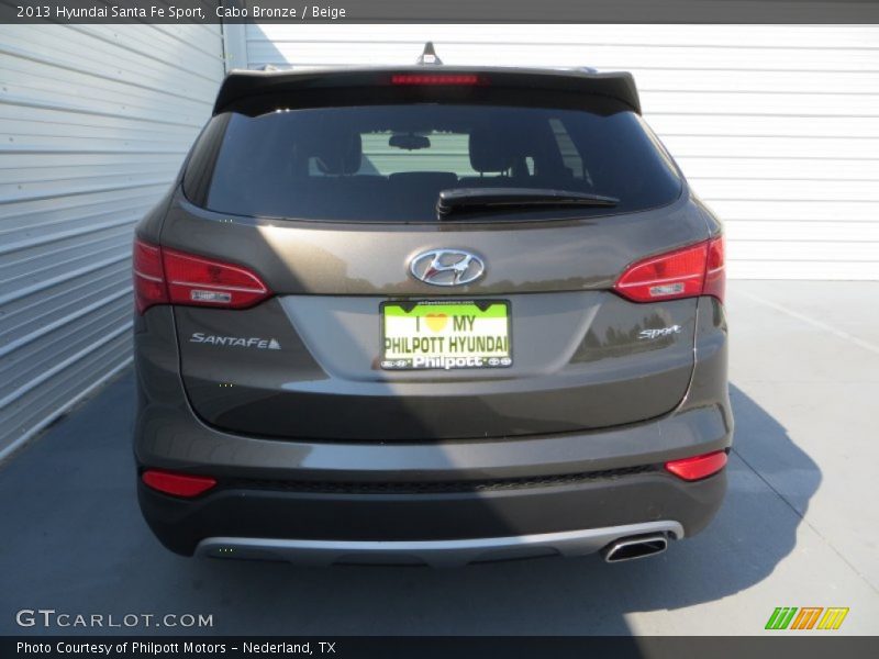 Cabo Bronze / Beige 2013 Hyundai Santa Fe Sport