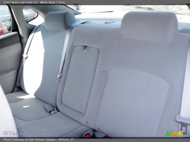 White Opal / Gray 2007 Buick LaCrosse CX