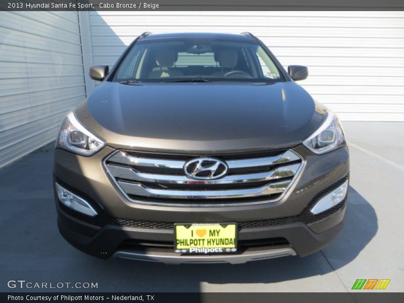 Cabo Bronze / Beige 2013 Hyundai Santa Fe Sport