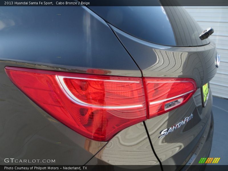 Cabo Bronze / Beige 2013 Hyundai Santa Fe Sport
