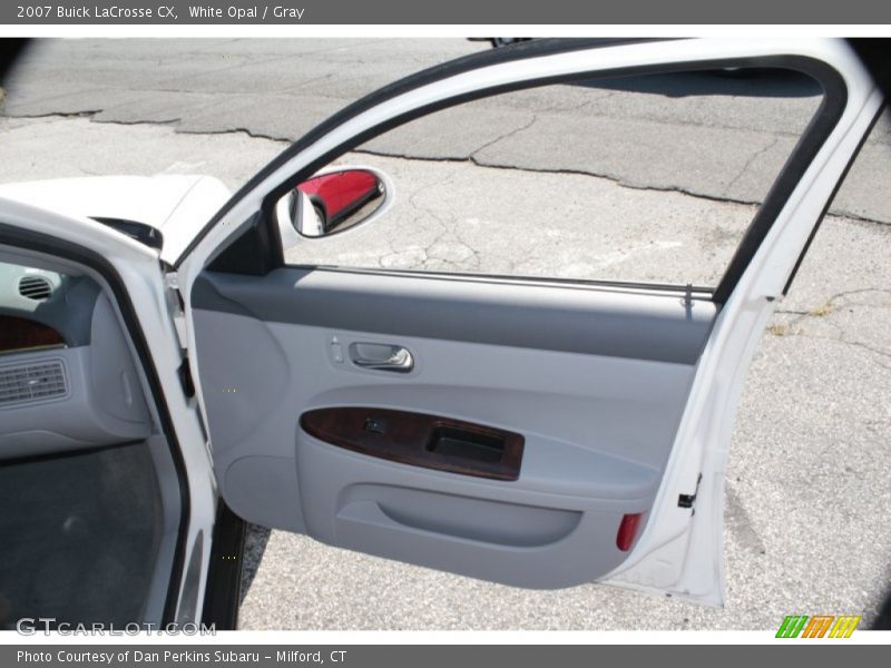 White Opal / Gray 2007 Buick LaCrosse CX