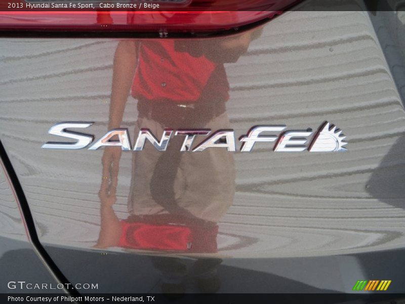 Cabo Bronze / Beige 2013 Hyundai Santa Fe Sport