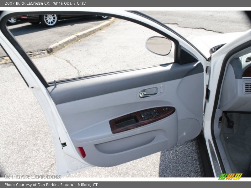 White Opal / Gray 2007 Buick LaCrosse CX
