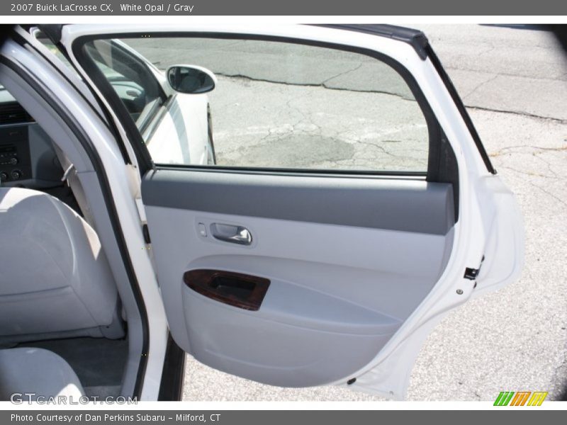 White Opal / Gray 2007 Buick LaCrosse CX