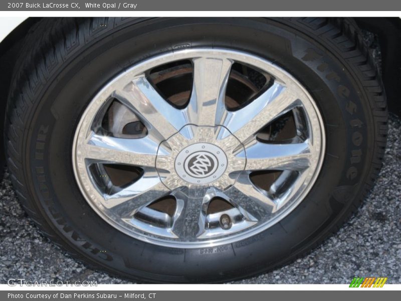 White Opal / Gray 2007 Buick LaCrosse CX