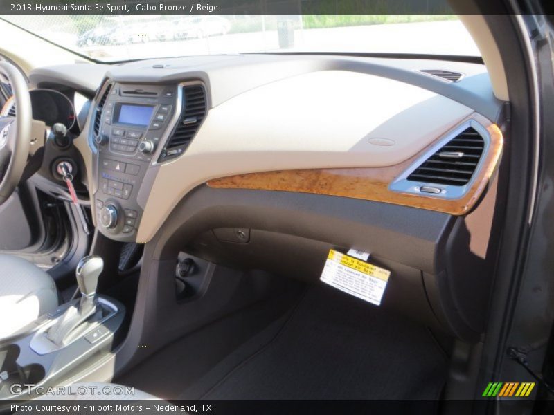 Cabo Bronze / Beige 2013 Hyundai Santa Fe Sport