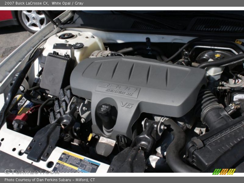 White Opal / Gray 2007 Buick LaCrosse CX