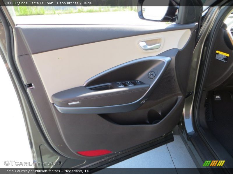 Cabo Bronze / Beige 2013 Hyundai Santa Fe Sport