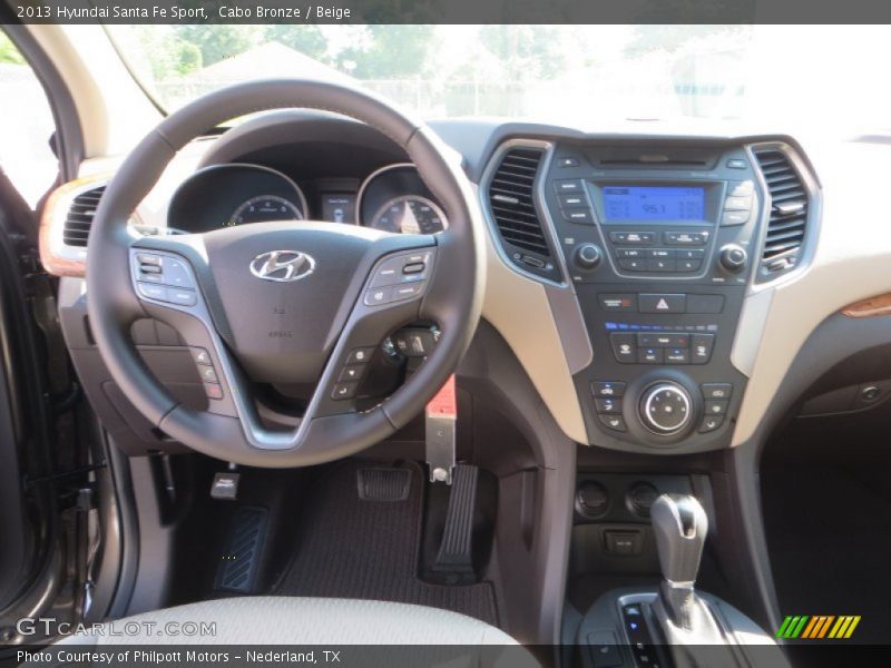 Cabo Bronze / Beige 2013 Hyundai Santa Fe Sport