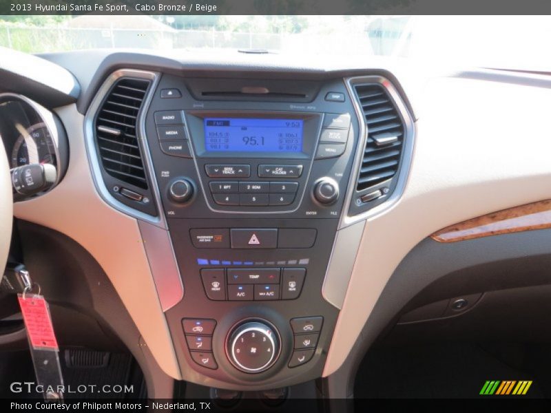 Cabo Bronze / Beige 2013 Hyundai Santa Fe Sport