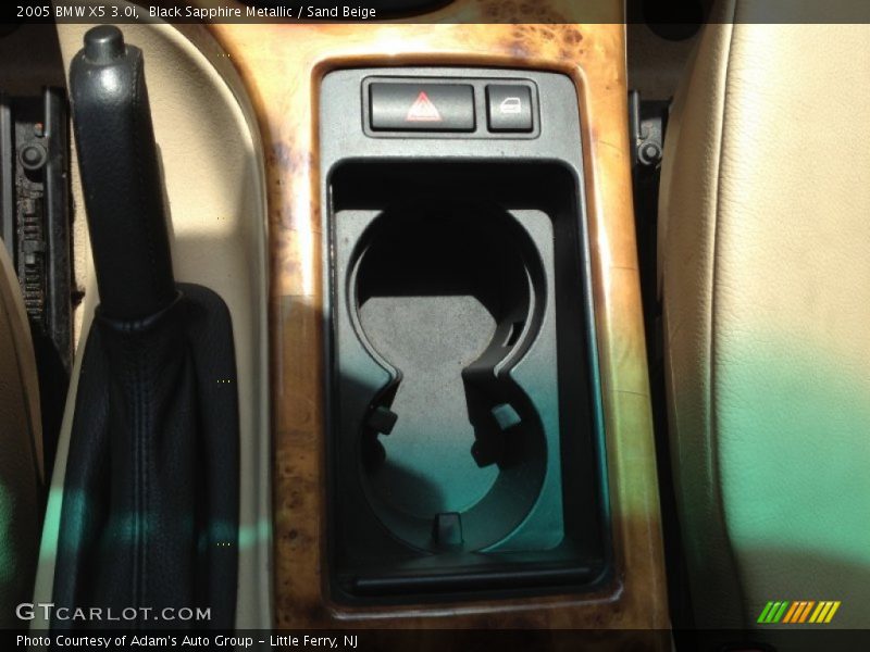 Black Sapphire Metallic / Sand Beige 2005 BMW X5 3.0i