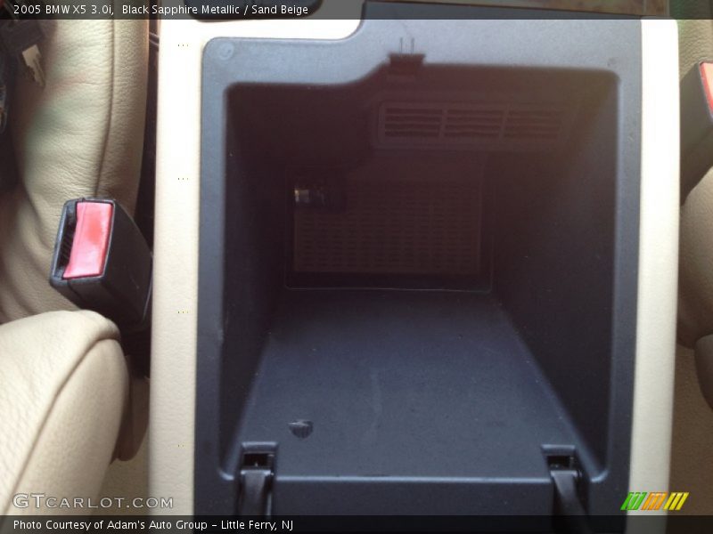 Black Sapphire Metallic / Sand Beige 2005 BMW X5 3.0i