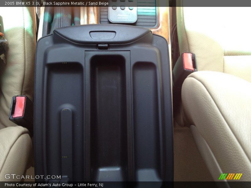 Black Sapphire Metallic / Sand Beige 2005 BMW X5 3.0i