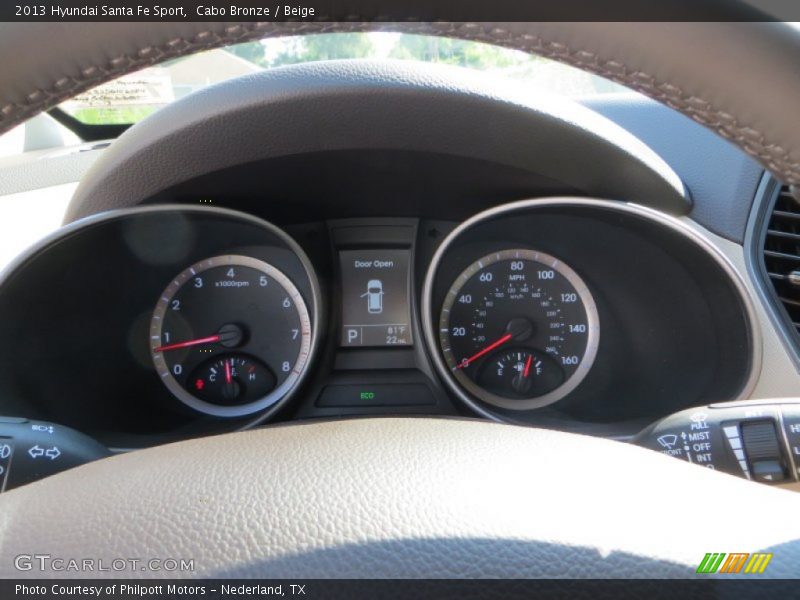 Cabo Bronze / Beige 2013 Hyundai Santa Fe Sport