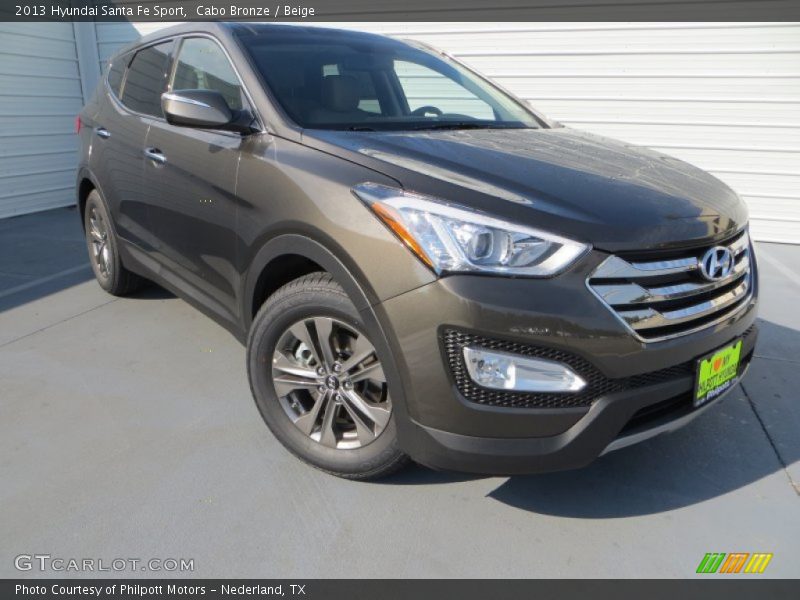 Cabo Bronze / Beige 2013 Hyundai Santa Fe Sport
