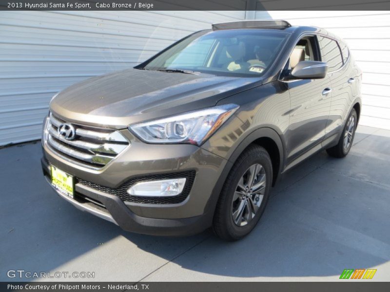 Cabo Bronze / Beige 2013 Hyundai Santa Fe Sport
