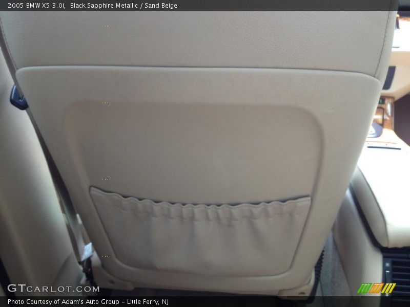 Black Sapphire Metallic / Sand Beige 2005 BMW X5 3.0i