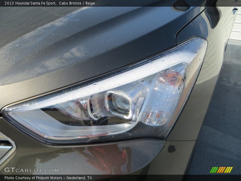 Cabo Bronze / Beige 2013 Hyundai Santa Fe Sport