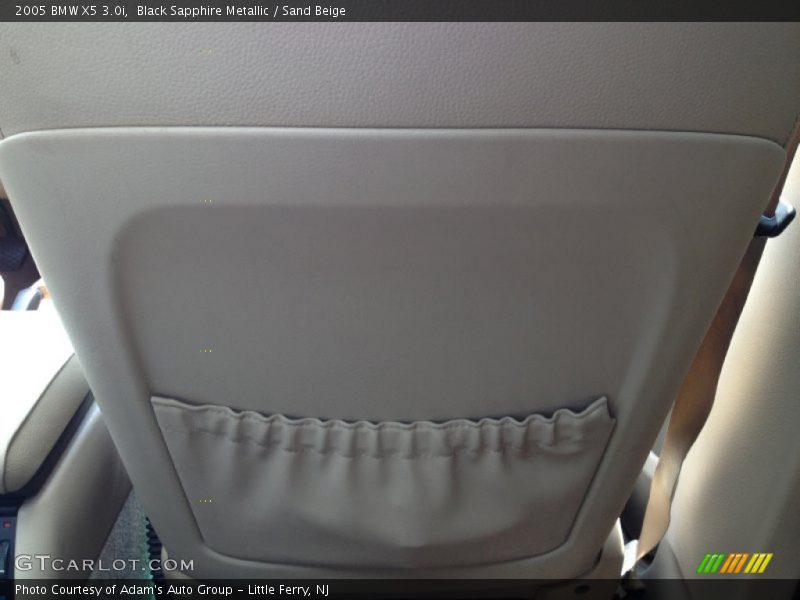 Black Sapphire Metallic / Sand Beige 2005 BMW X5 3.0i