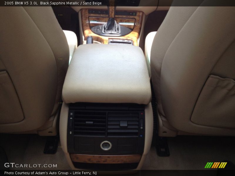 Black Sapphire Metallic / Sand Beige 2005 BMW X5 3.0i