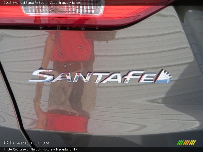 Cabo Bronze / Beige 2013 Hyundai Santa Fe Sport