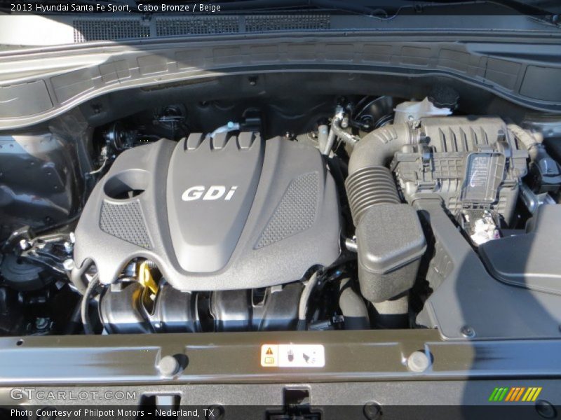 Cabo Bronze / Beige 2013 Hyundai Santa Fe Sport