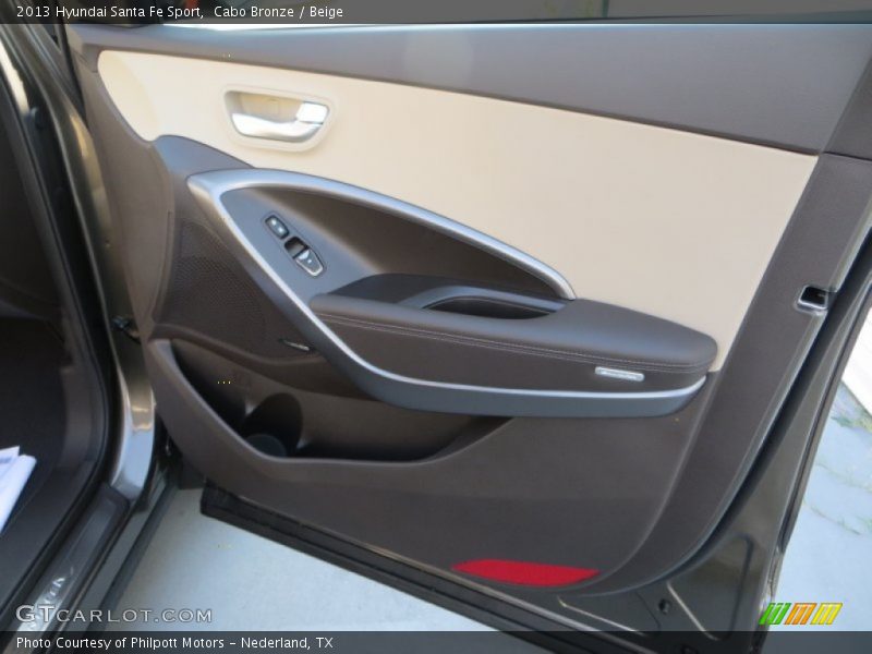 Cabo Bronze / Beige 2013 Hyundai Santa Fe Sport