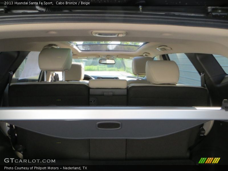 Cabo Bronze / Beige 2013 Hyundai Santa Fe Sport