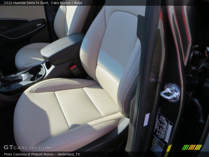 Cabo Bronze / Beige 2013 Hyundai Santa Fe Sport