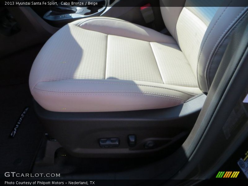 Cabo Bronze / Beige 2013 Hyundai Santa Fe Sport