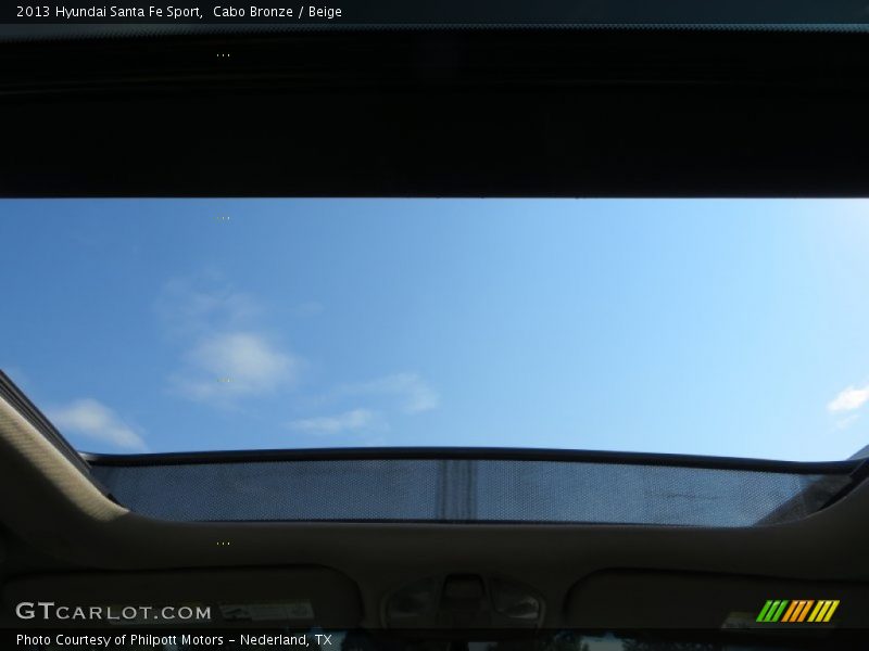 Cabo Bronze / Beige 2013 Hyundai Santa Fe Sport
