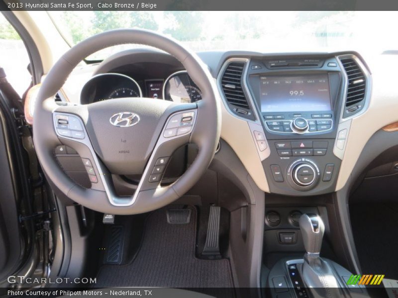 Cabo Bronze / Beige 2013 Hyundai Santa Fe Sport