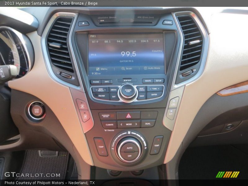 Cabo Bronze / Beige 2013 Hyundai Santa Fe Sport